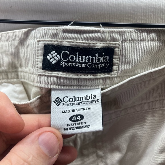 Columbia Cargo Khaki Shorts Men’s 44 Big Men Tan Summer Comfy relaxed 2052 - Picture 2 of 7